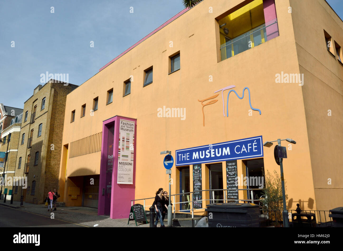 Fashion and Textile Museum in Bermondsey Street, London, UK Stock Photo Alamy