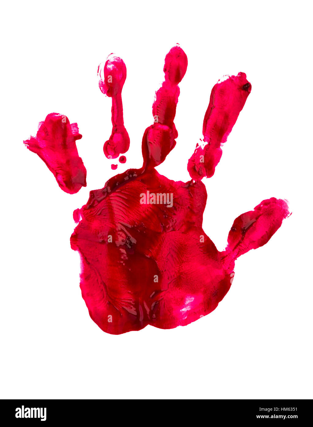 Bloody Hand Print Stock Photos & Bloody Hand Print Stock Images - Alamy