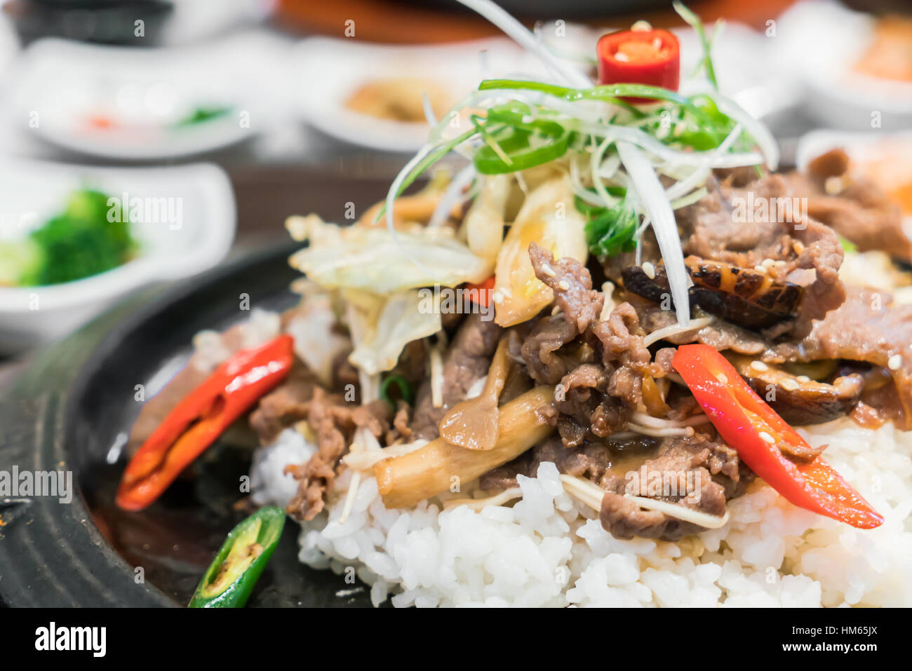 Korean traditional food Stock Photo - Alamy