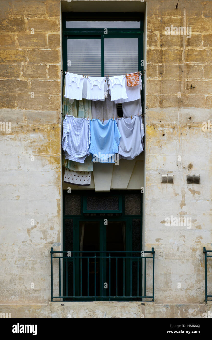 clothes drying dry outdoors hang hanging traditional old style balcony