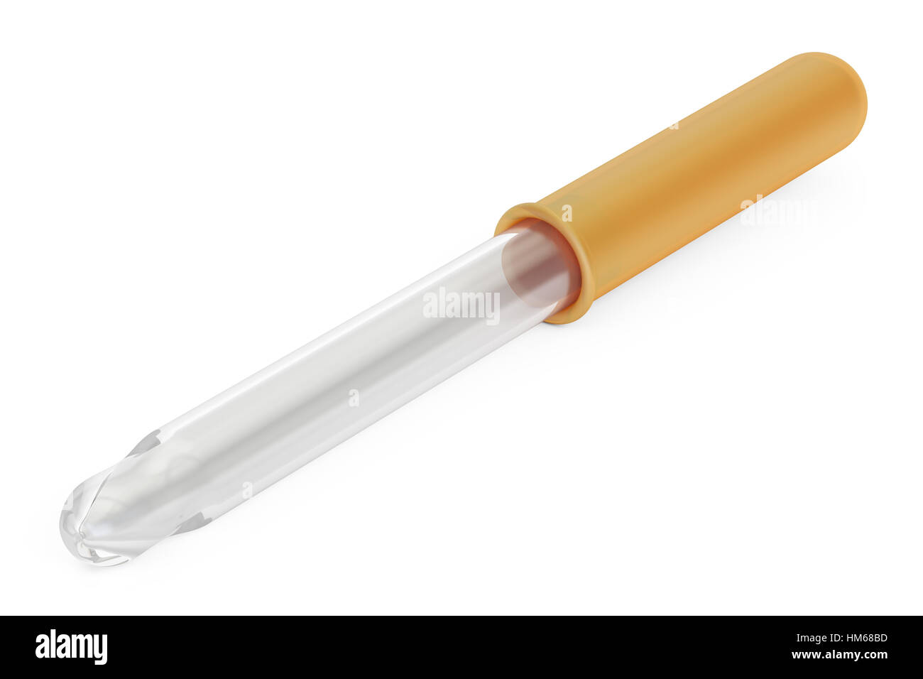 Empty pipette or dropper, 3D rendering Stock Photo Alamy