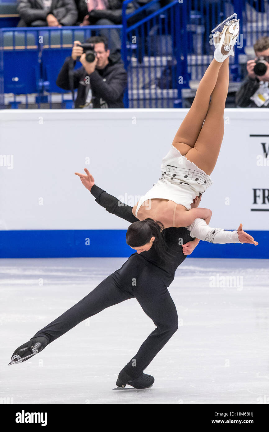 Charlene GUIGNARD, Marco FABBRI Stock Photo Alamy