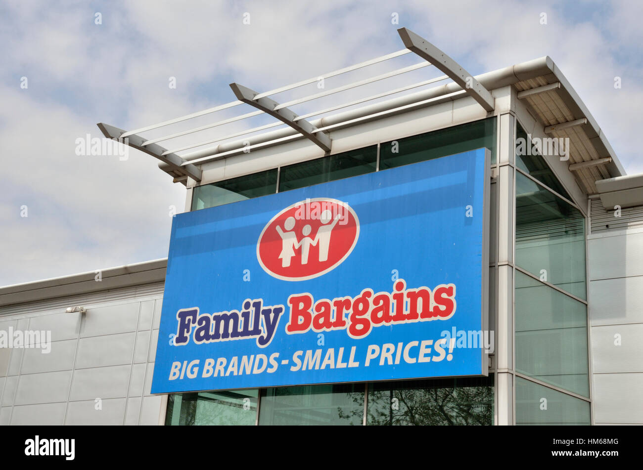 Family Bargains superstore, Staples Corner Retail Park, London, UK