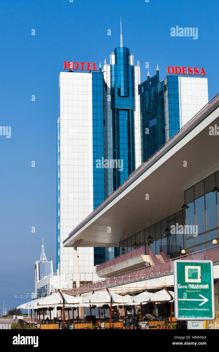 Odessa, Ukraine September 06, 2012 Building of 4star Odessa Hotel