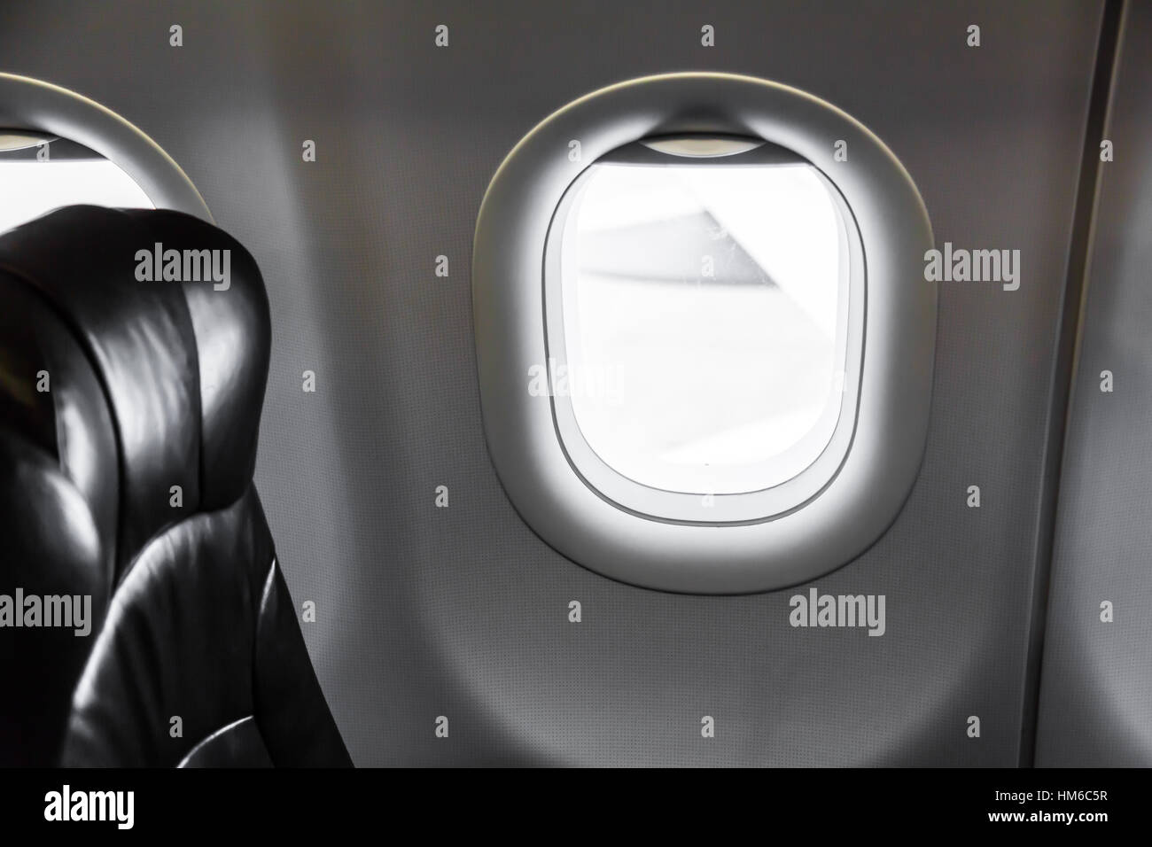 Airplane window ( Filtered image processed vintage effect Stock Photo ...