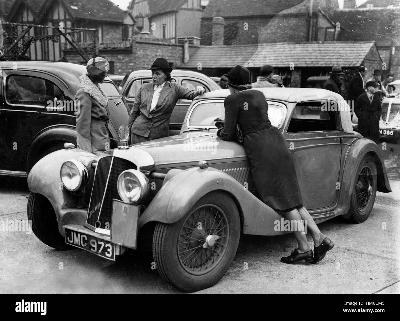 Atalanta. RAC Brighton rally 1939 Stock Photo