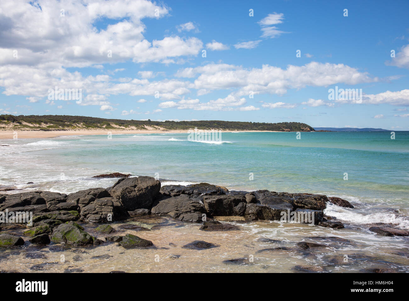 southern coast of new south wales, australia Stock Photo