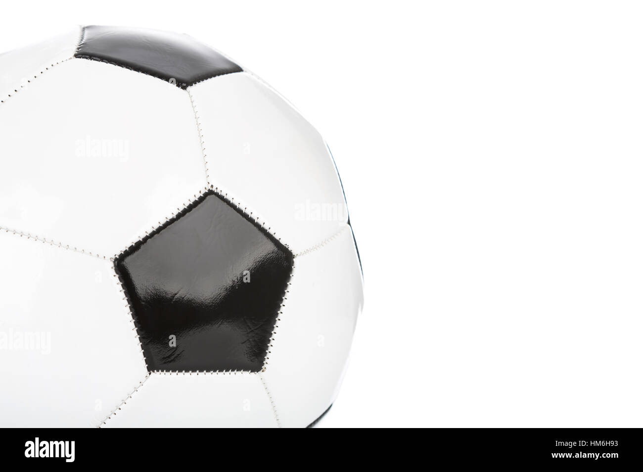 soccer ball isolated on white background Stock Photo - Alamy
