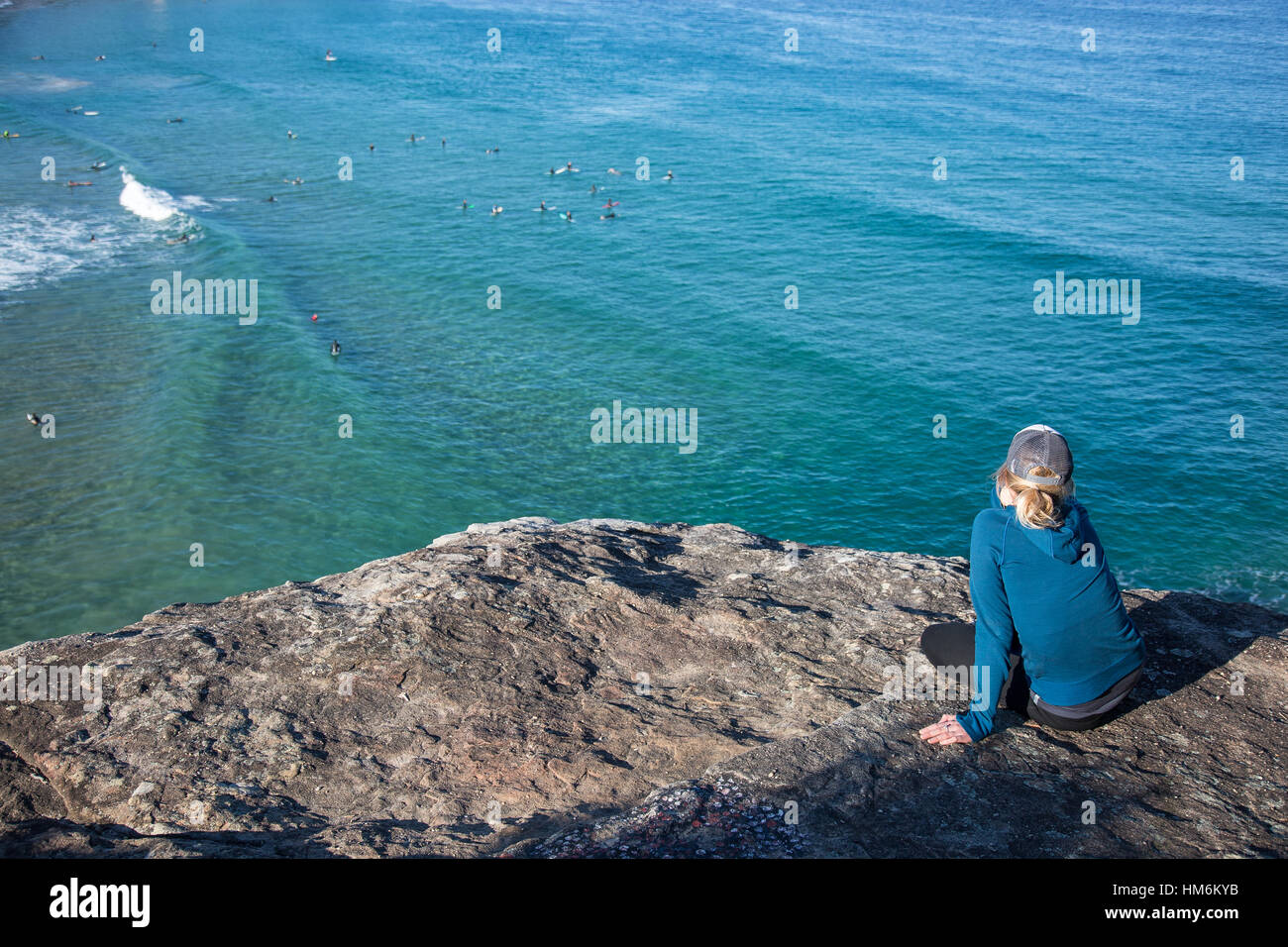 freshwater beach sydney australia Stock Photo