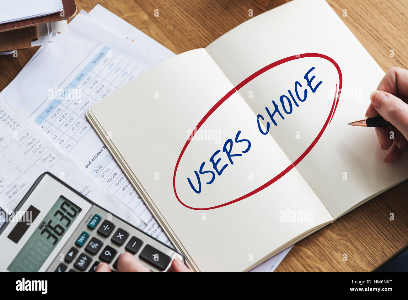 User Choice Interface Member Identity System Concept Stock Photo - Alamy