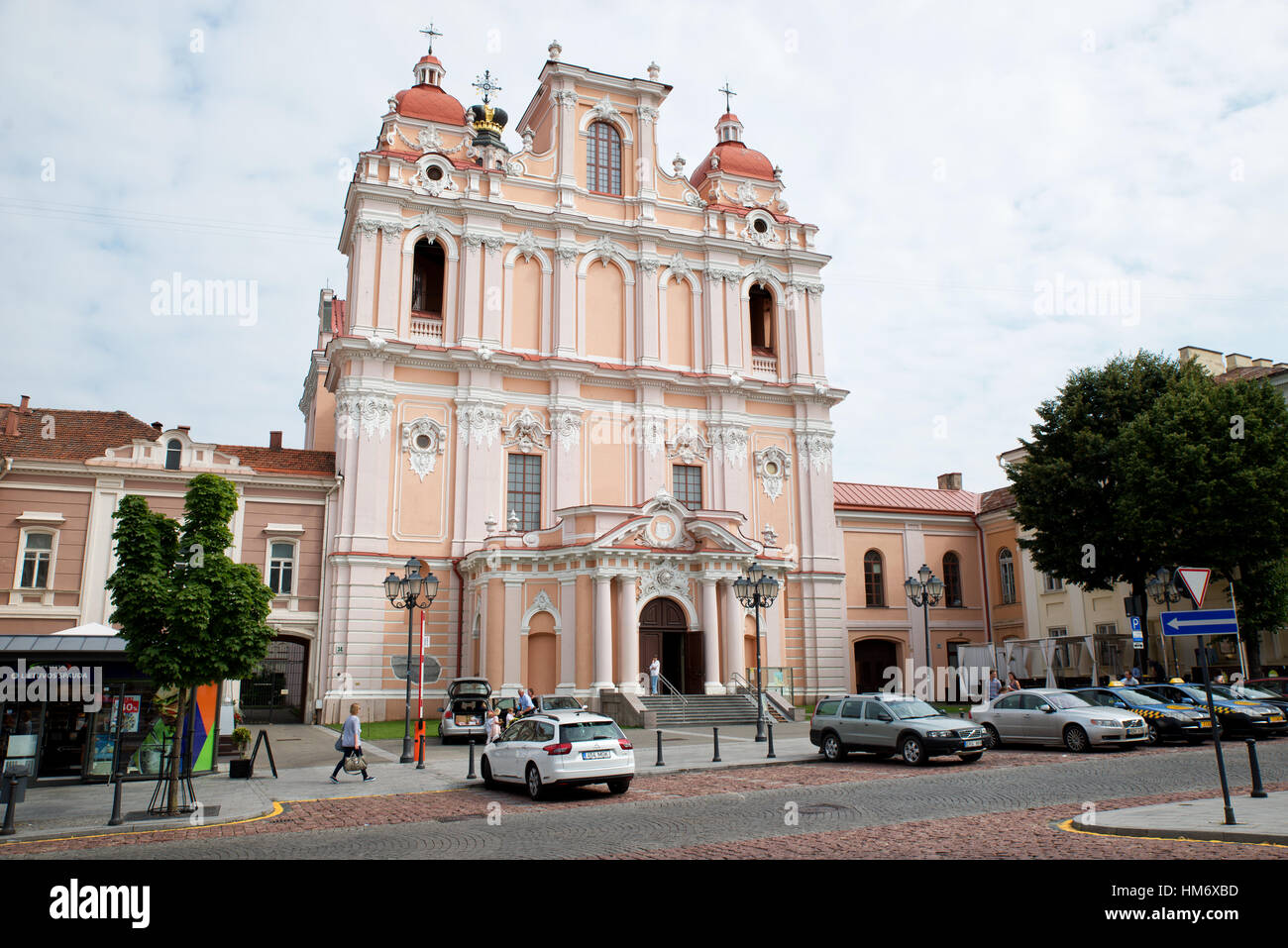 St. Casimir baroque church, Vilnius, Lithuania Stock Photo Alamy