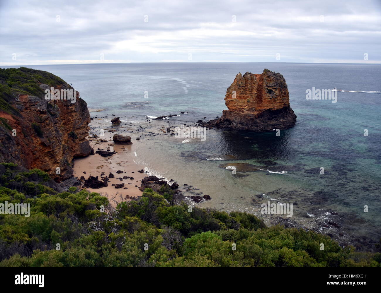 Eagle Rock at Aireys Inlet on the Great Ocean Road Victoria Australia