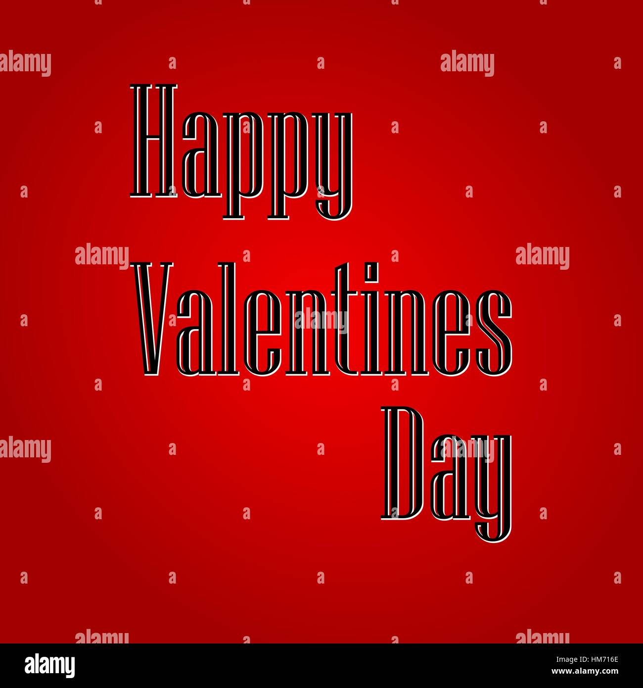 Happy Valentines Day Hand Drawing Vector Lettering design Stock Vector ...