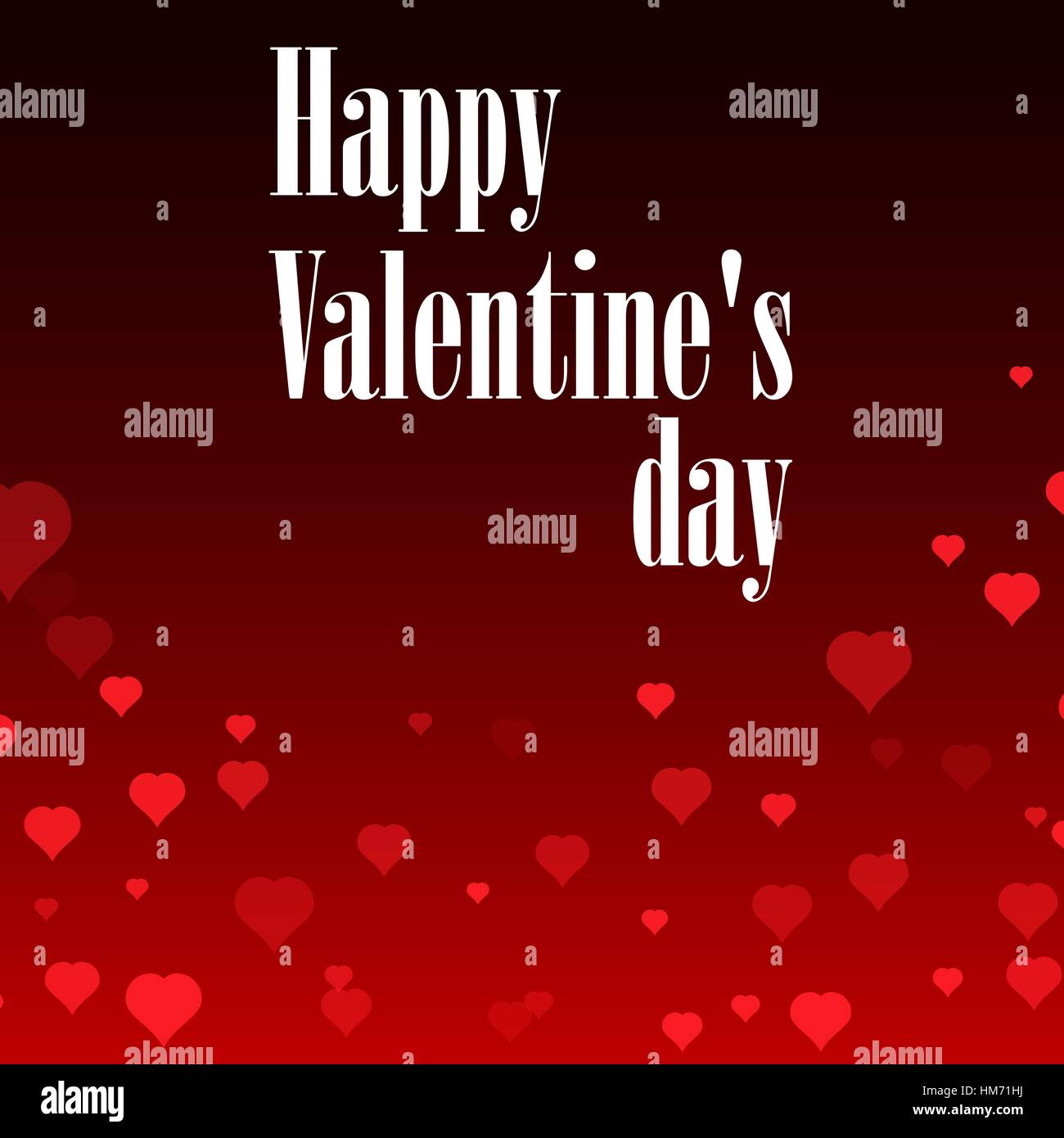 Flying hearts Valentine s day or Wedding vector background Stock Vector ...