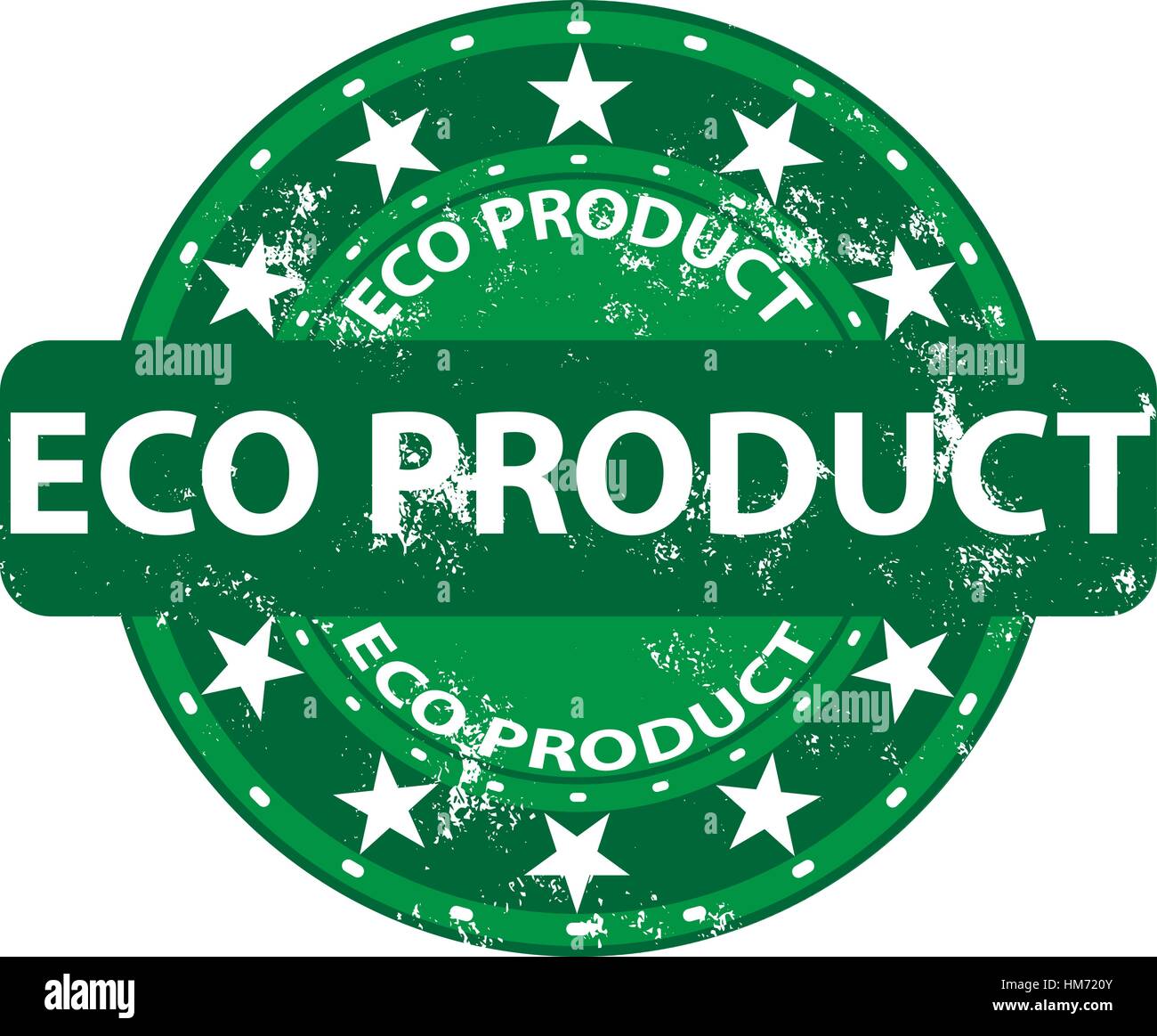 Eco product grunge rubber stamp, vector illustration Stock Vector Image ...