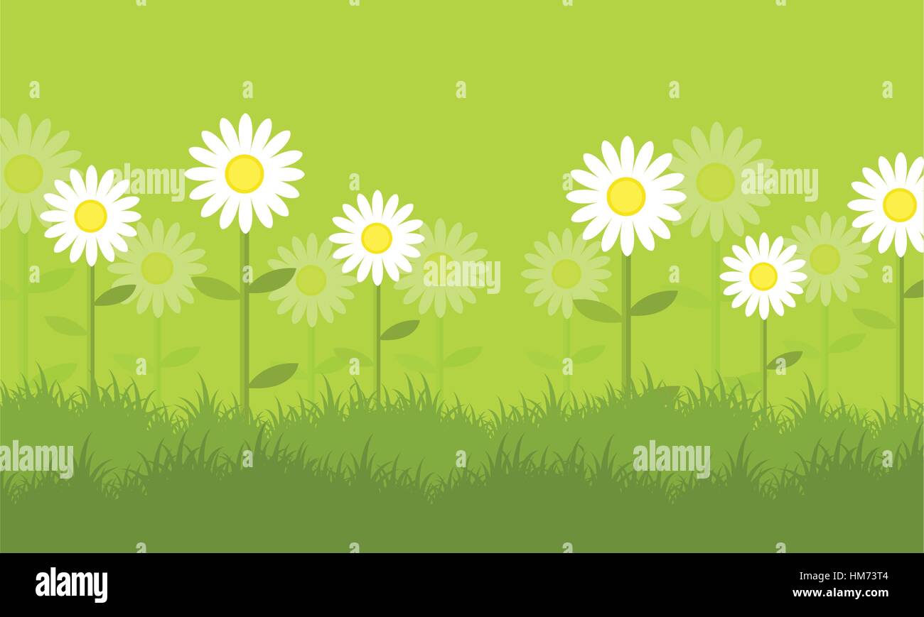 Flower at spring backgrounds vector Stock Vector Image & Art - Alamy