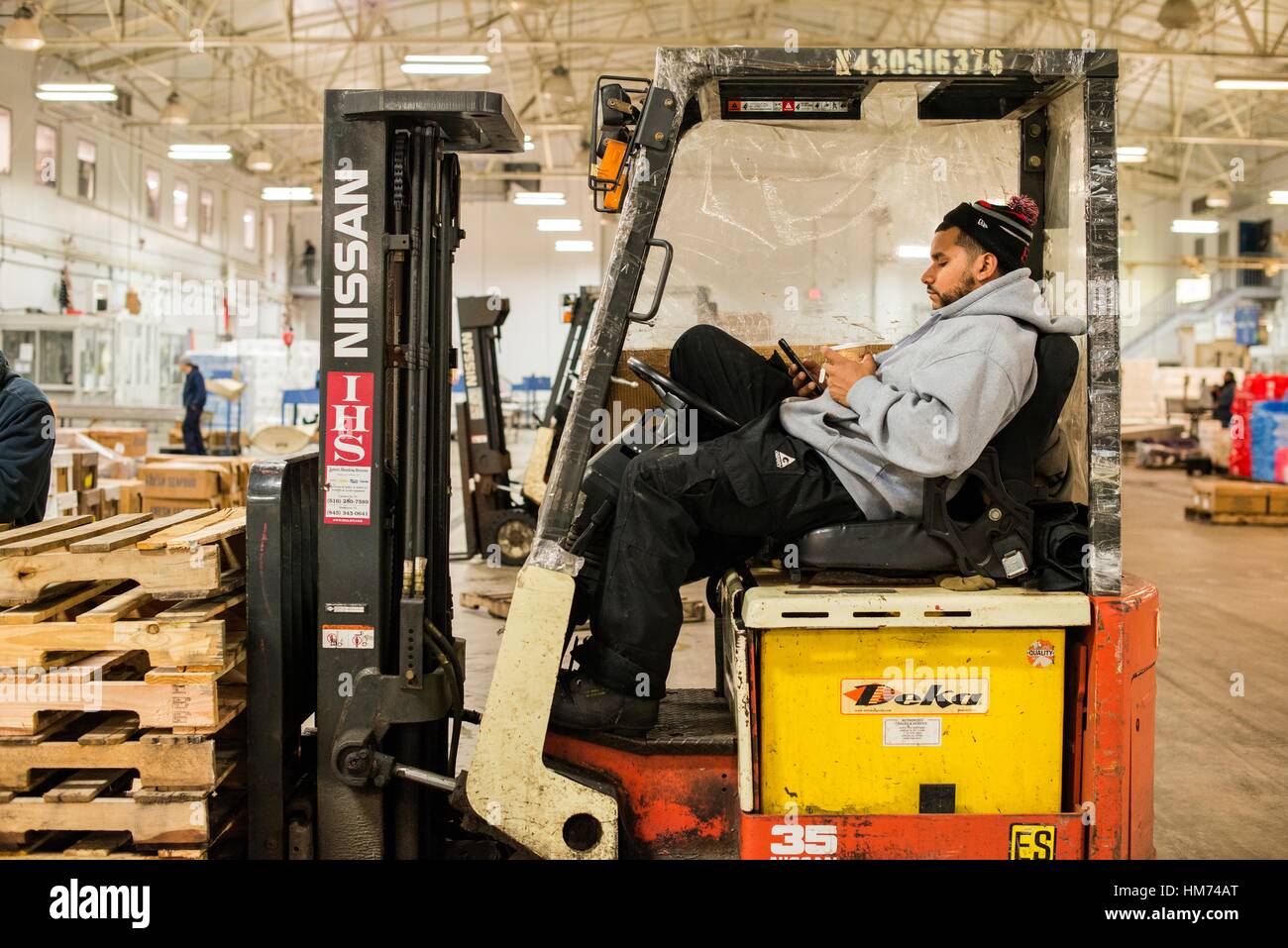 Forklift Driver High Resolution Stock Photography And Images Alamy
