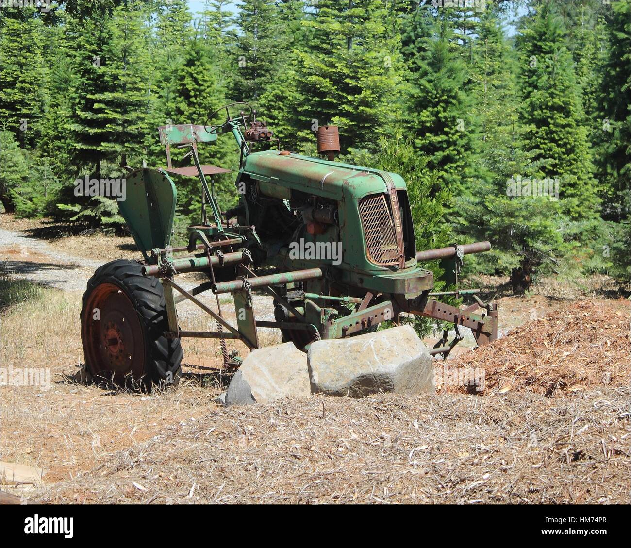 Green tractor hires stock photography and images Alamy
