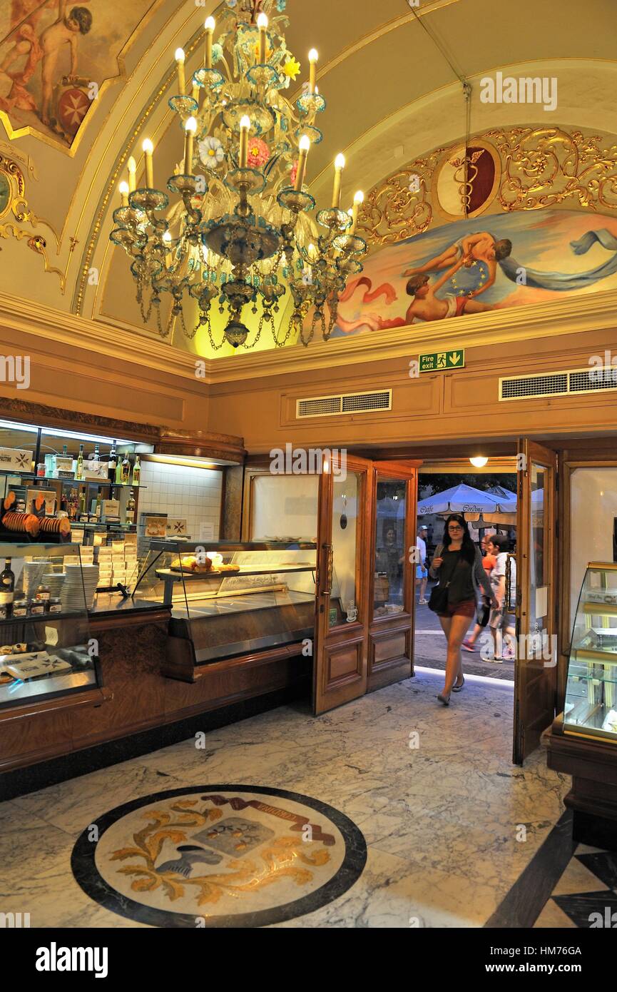 Caffe Cordina, famous cafe restaurant and cake shop, 244 Republic