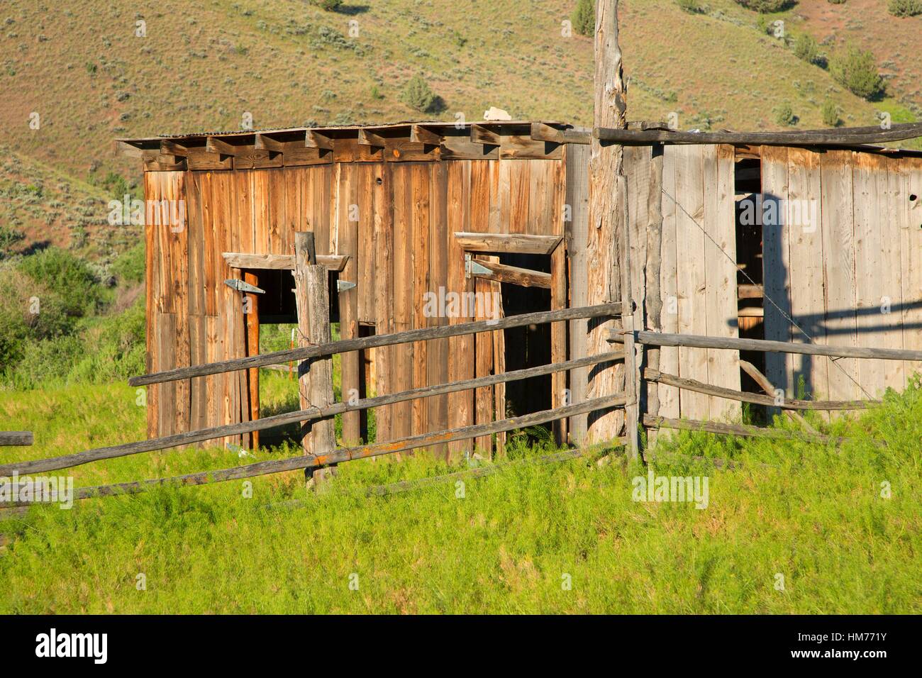 Ranch building at three forks hires stock photography and images Alamy