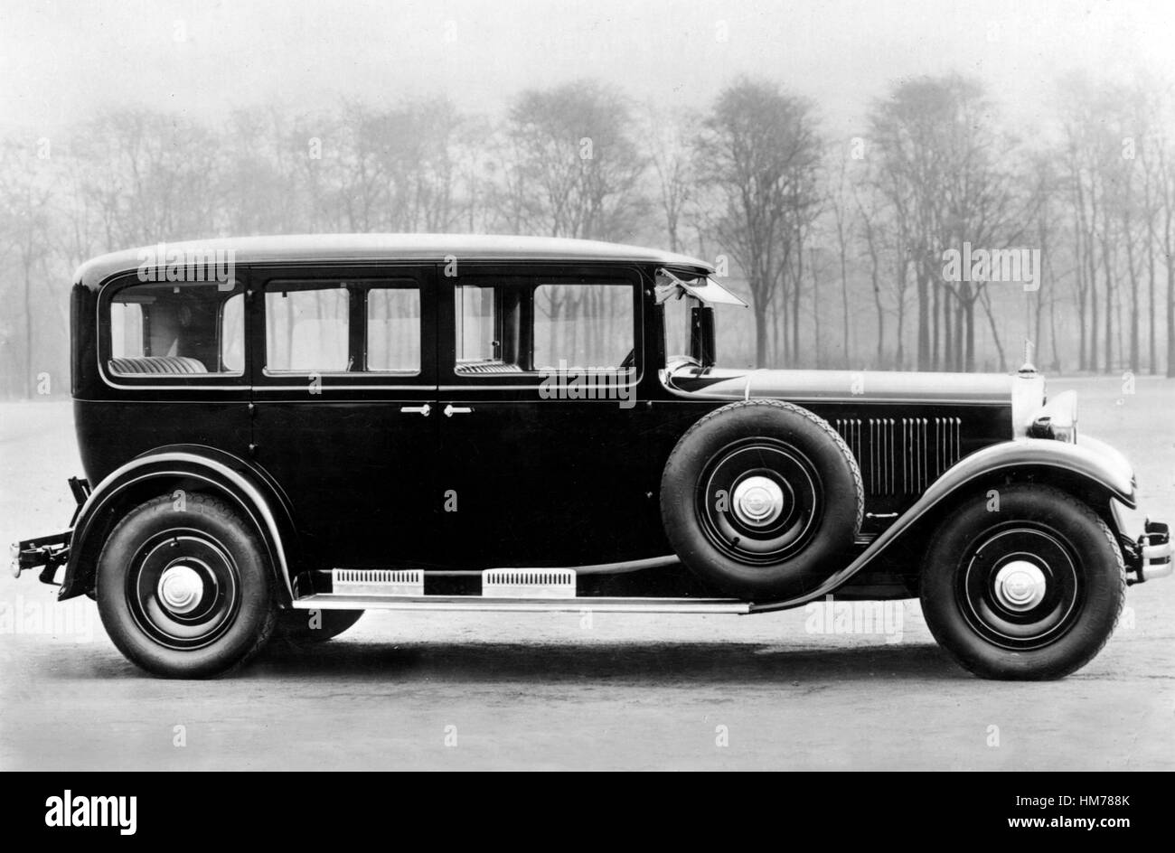 1929 Audi 100hp limousine Stock Photo