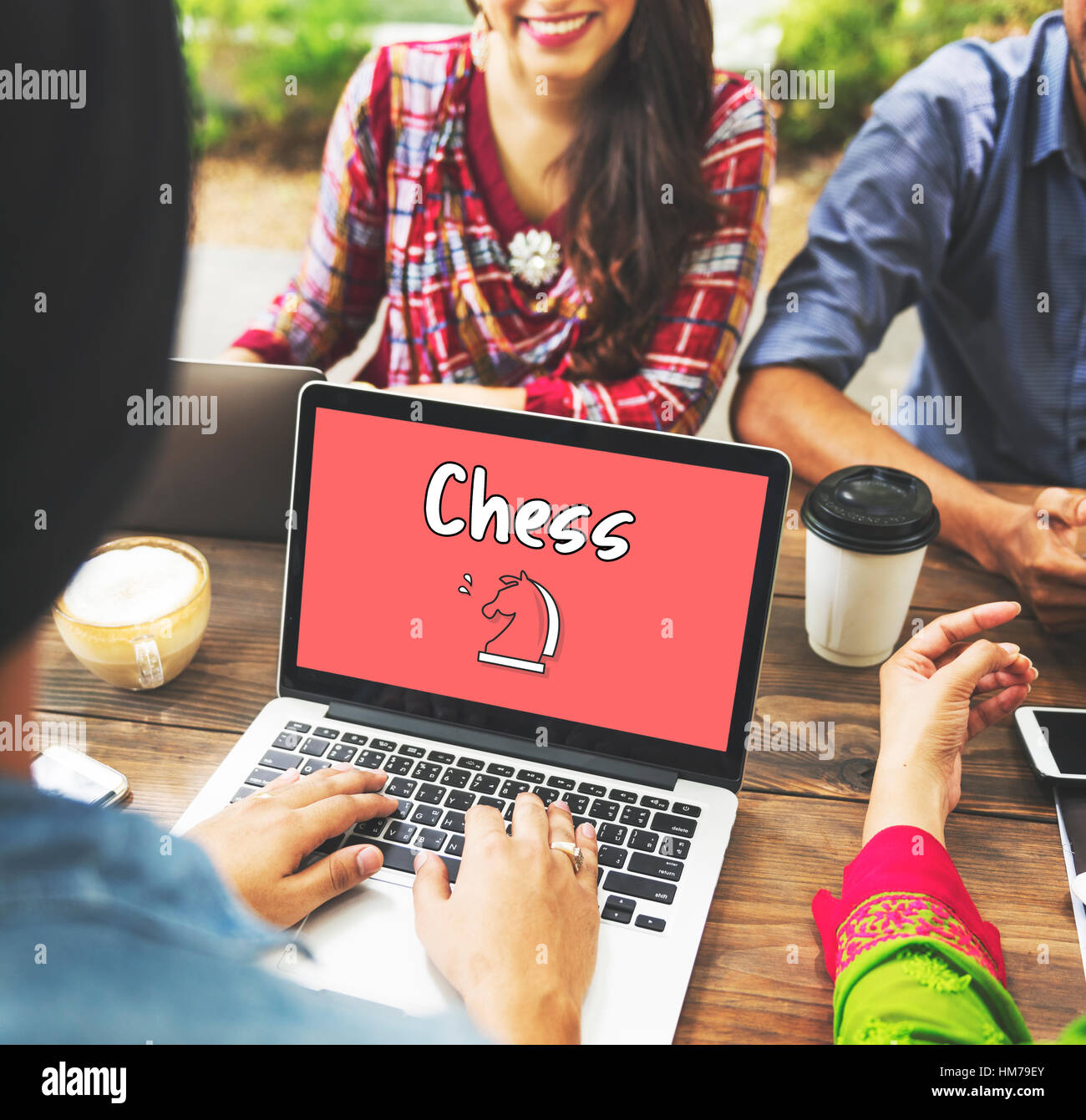 Chess Logic Game Concept Stock Photo