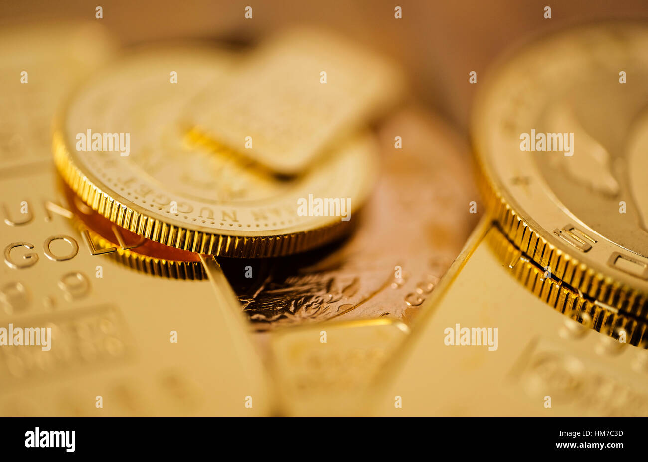 Gold coins hires stock photography and images Alamy