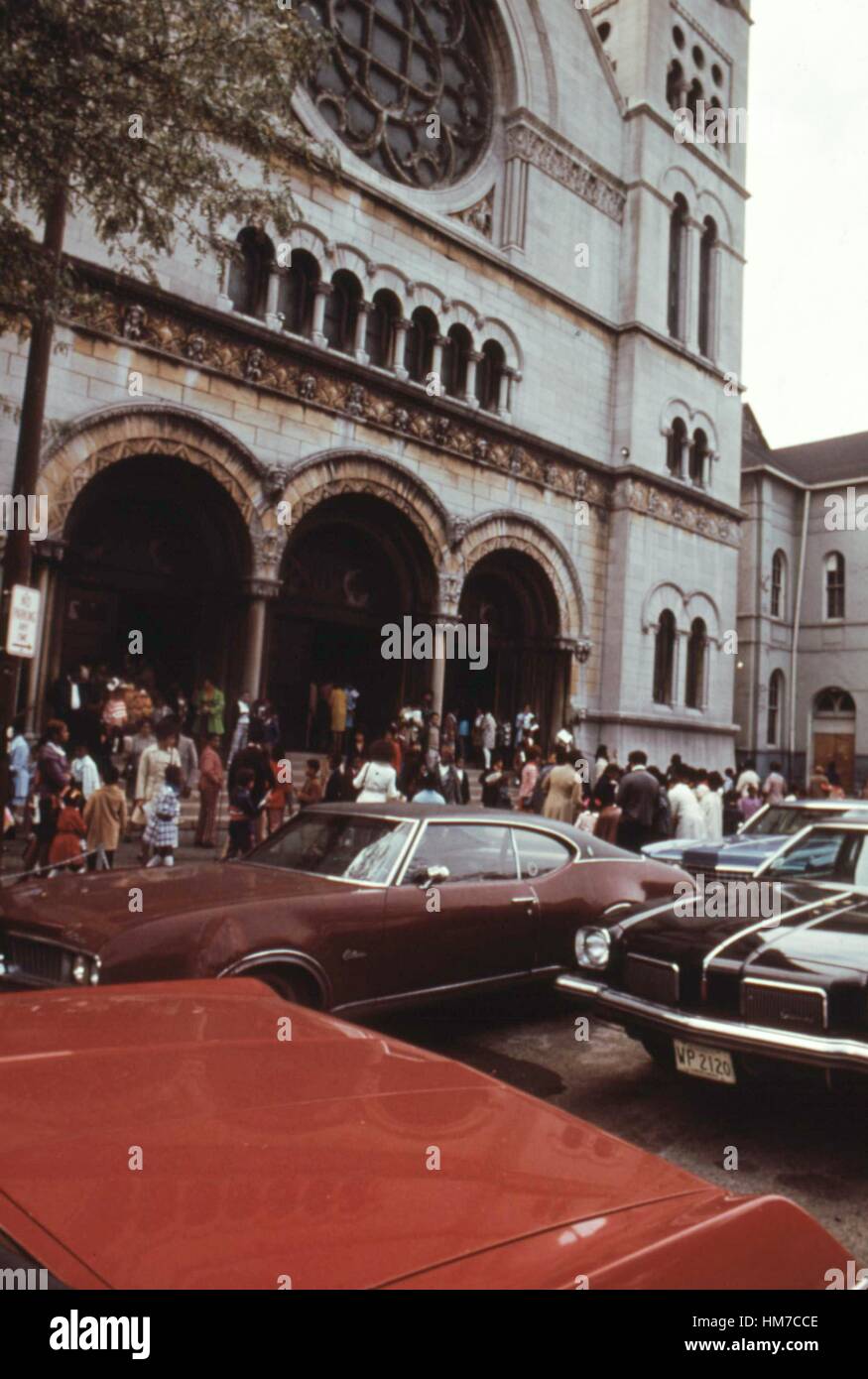 Exterior of the Holy Angel Catholic Church, the largest black Catholic