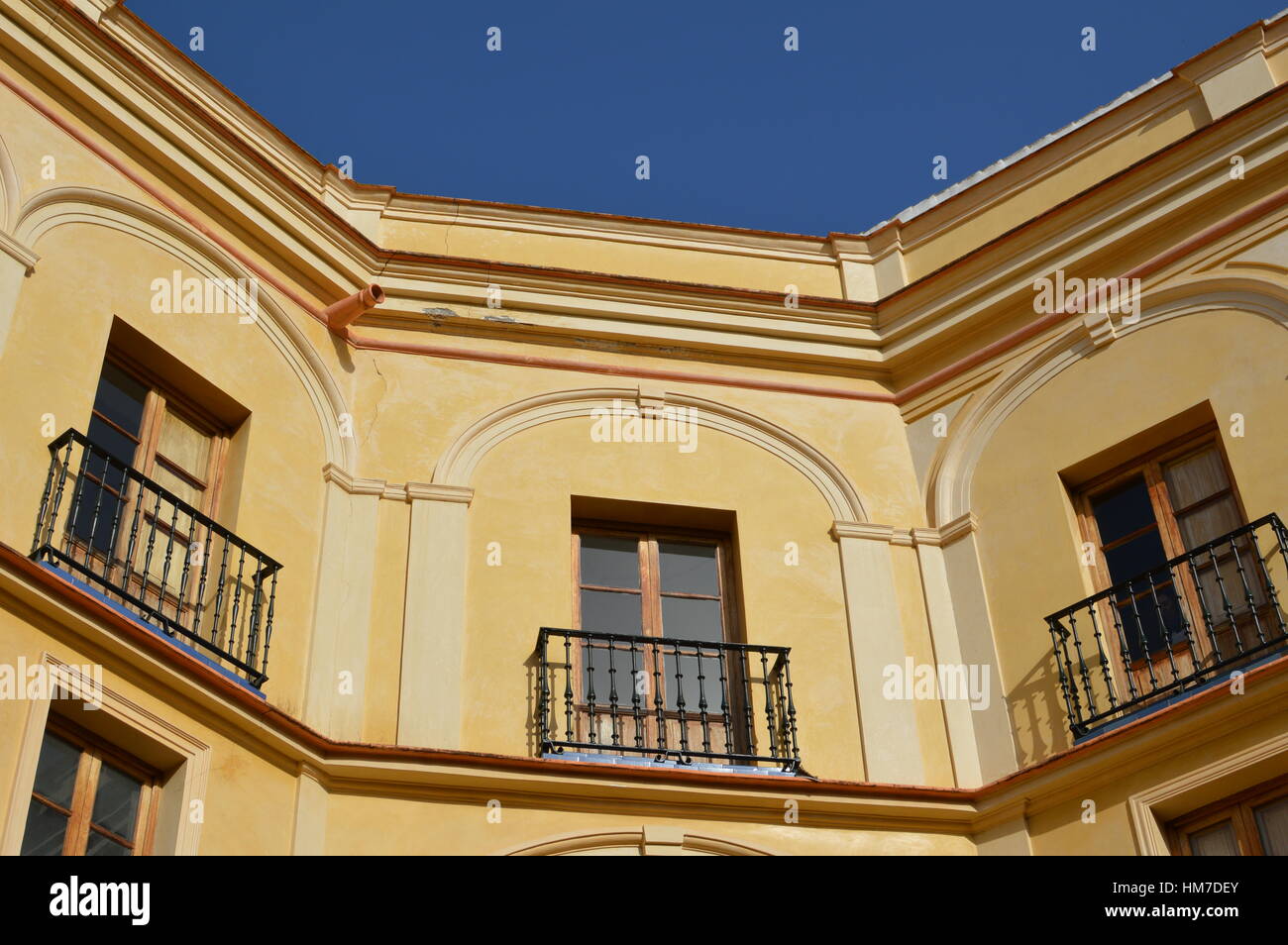 Balcony at the Alcazar Stock Photo - Alamy