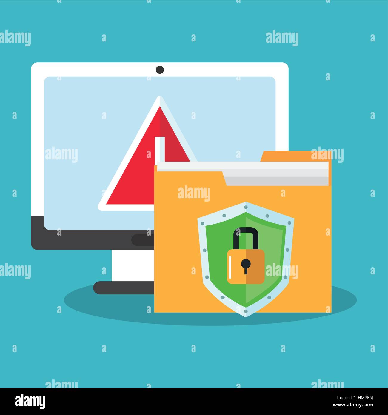 cyber security design Stock Vector Image & Art - Alamy