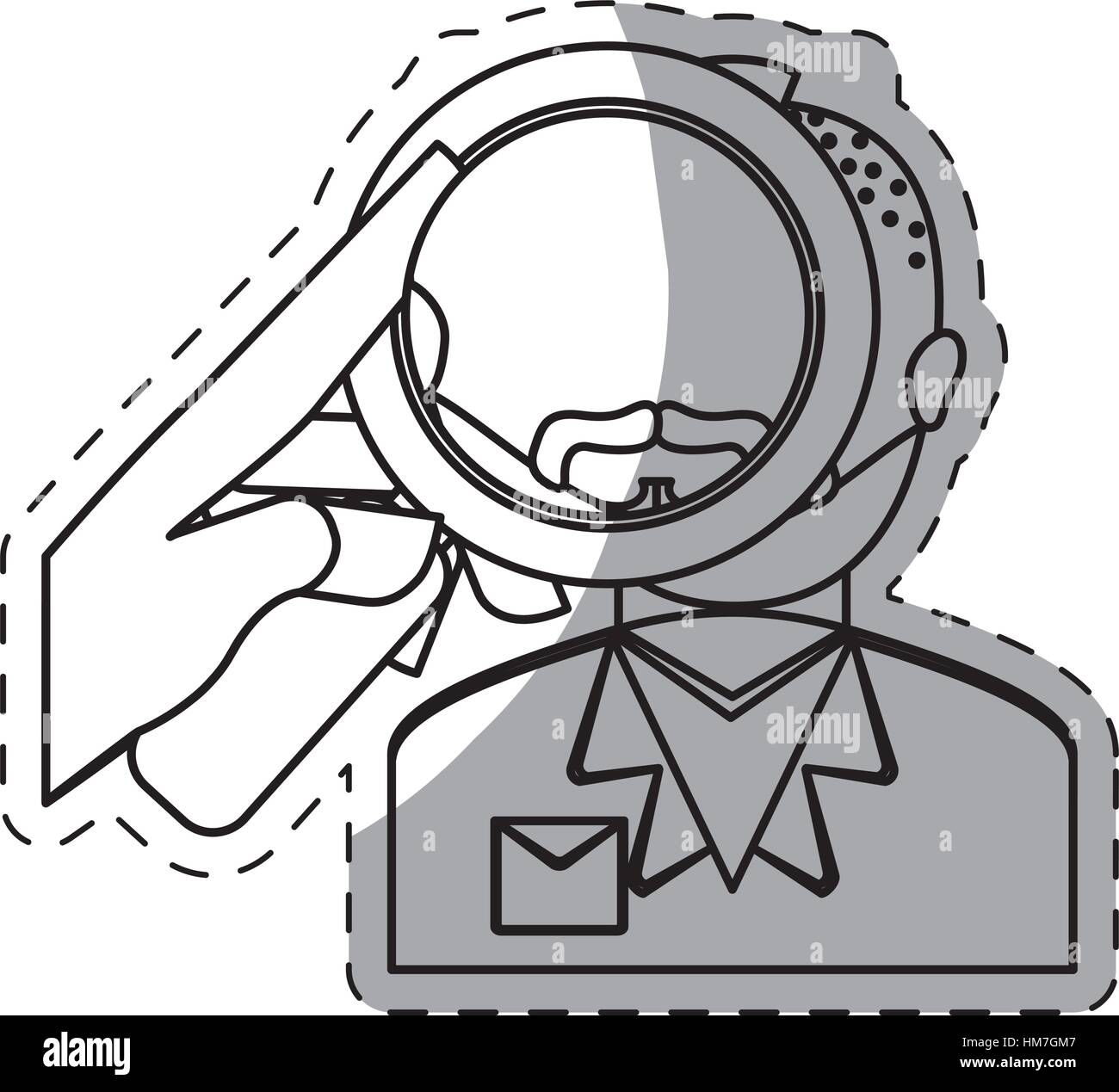 Figure police investigating criminal hi-res stock photography and ...