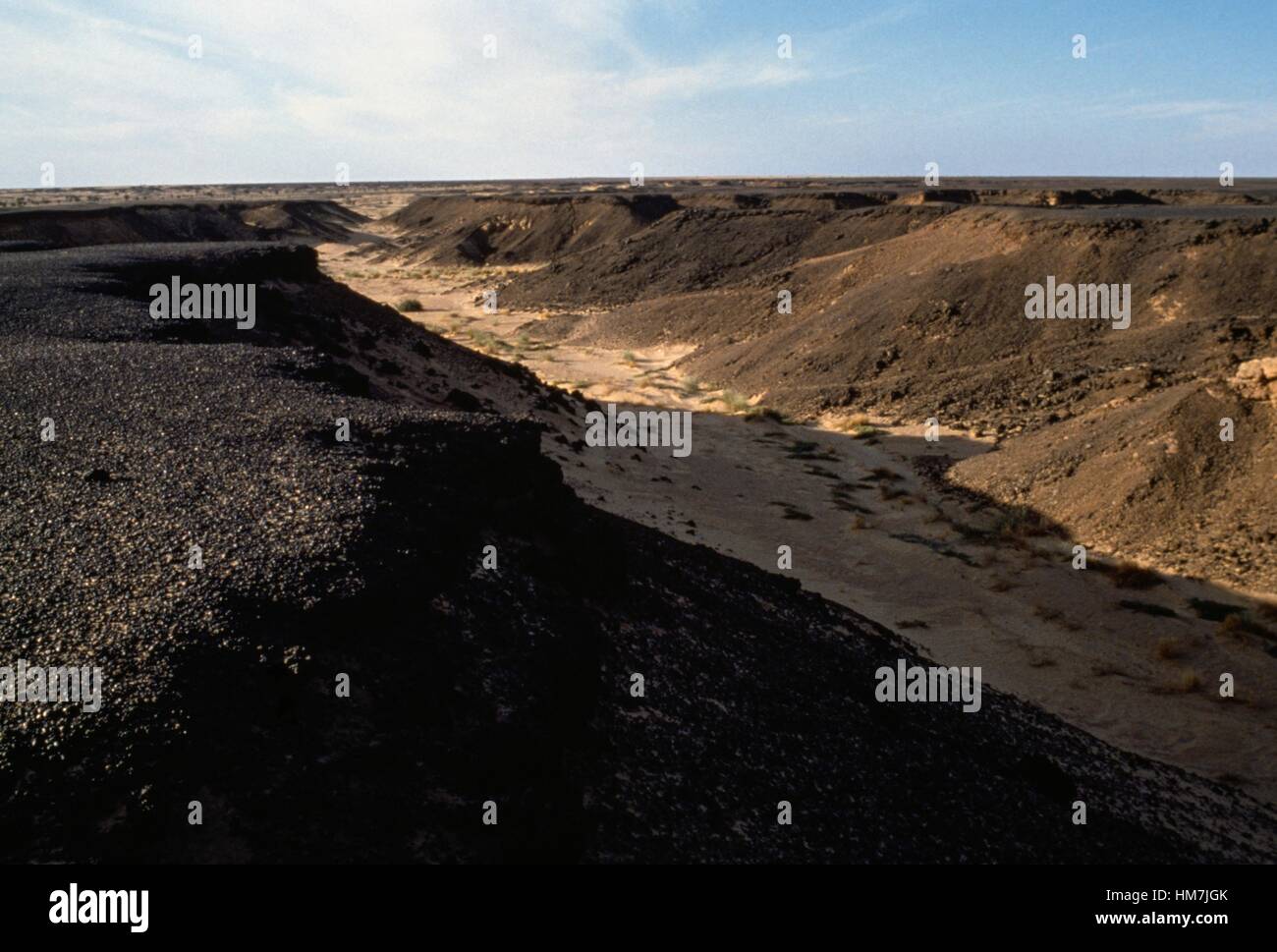 River bed, Sahara Desert, Tanezrouft region, Algeria Stock Photo Alamy