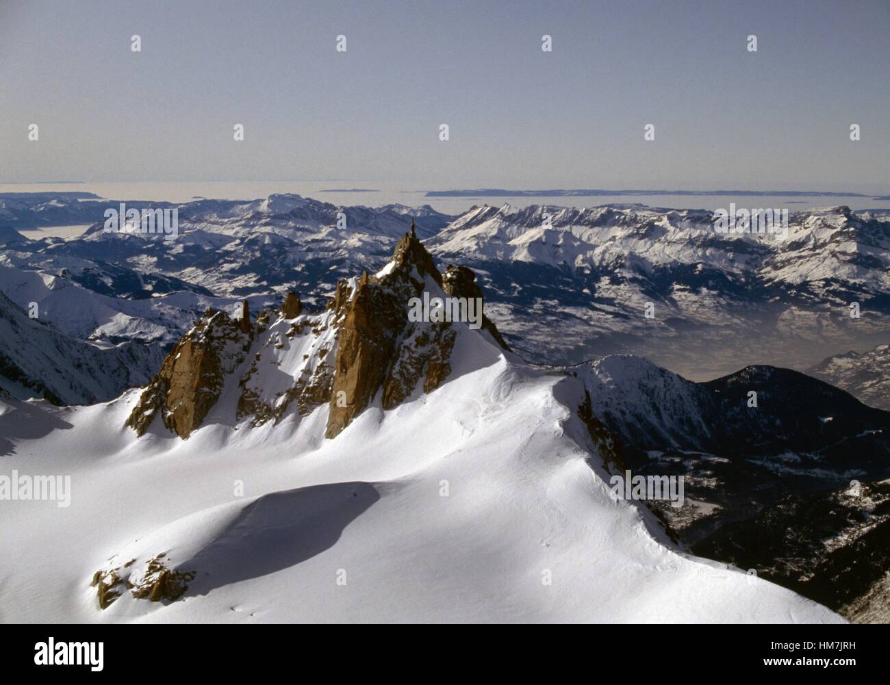 France aiguille du midi hi-res stock photography and images - Alamy