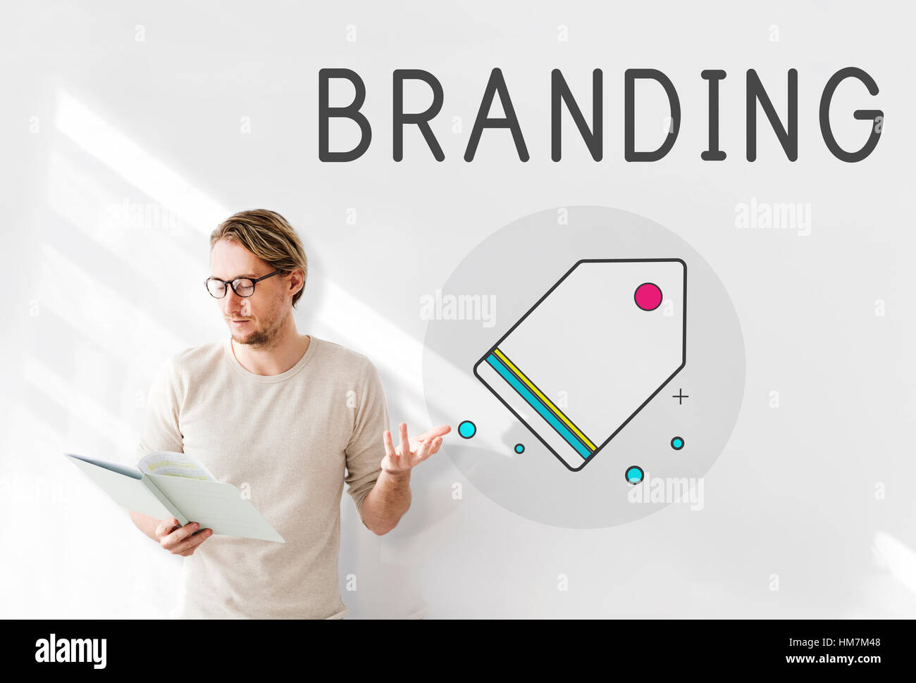 Branding Trademark Marketing Research Advertising Tag Concept Stock ...