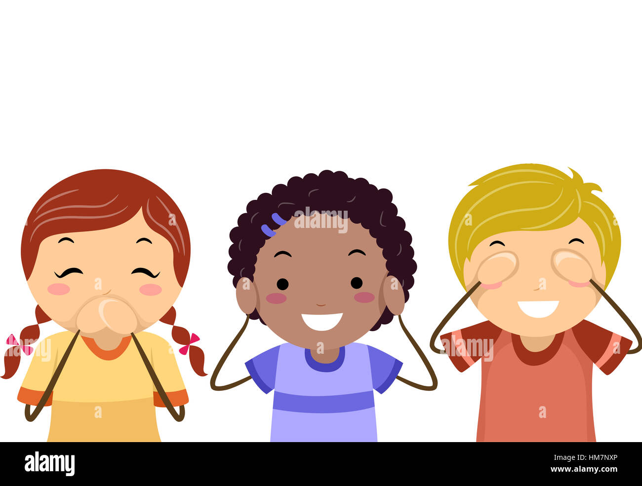 Recreation Clipart Girlcoveringeyestoplaygameeye