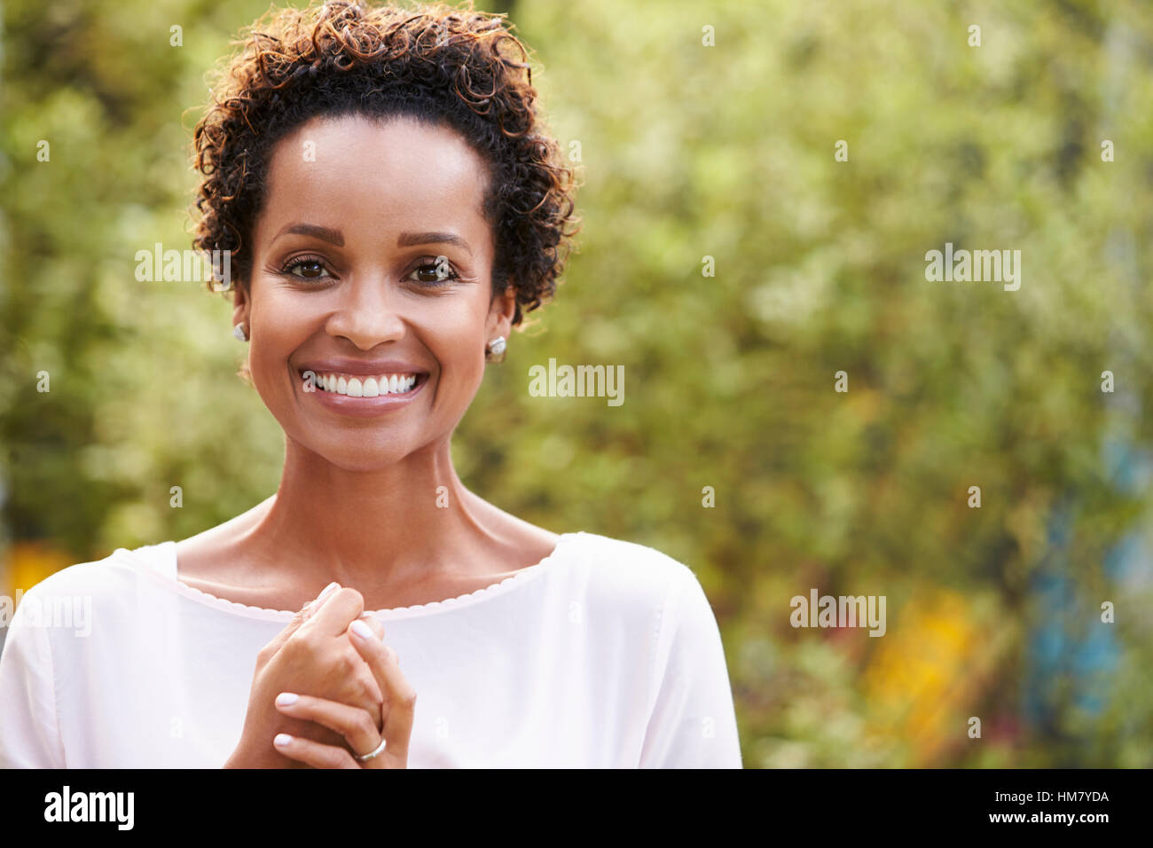 African american woman portrait hi-res stock photography and images - Alamy
