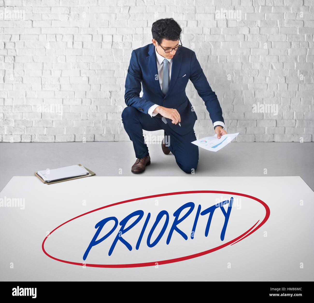 Priority Effectivity Urgency Important Tasks Rank Concept Stock Photo