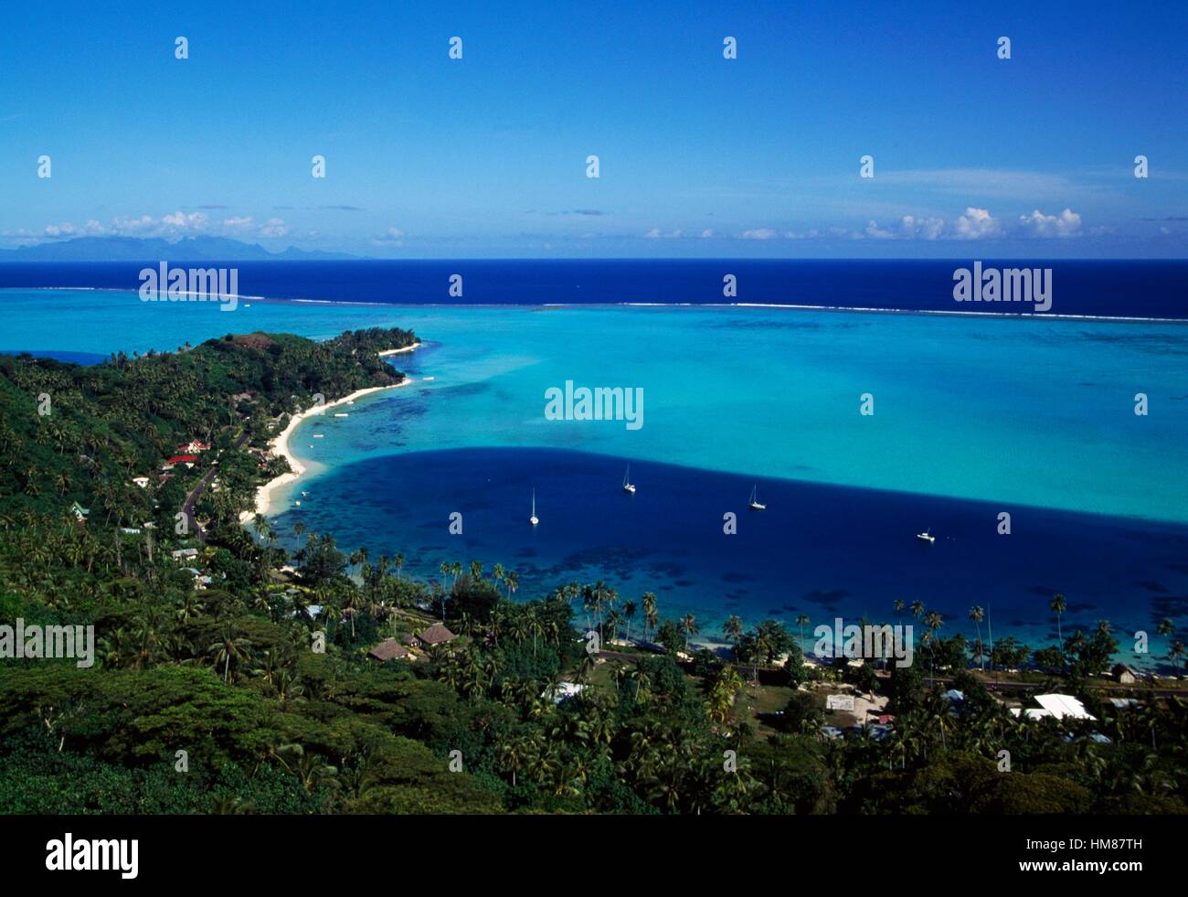 Matira point hi-res stock photography and images - Alamy