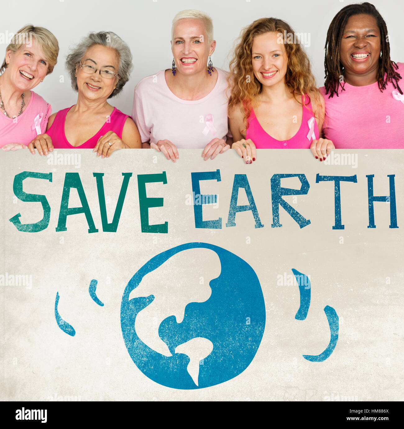 Earth Day Save Ecology Environment Conservation Concept Stock Photo