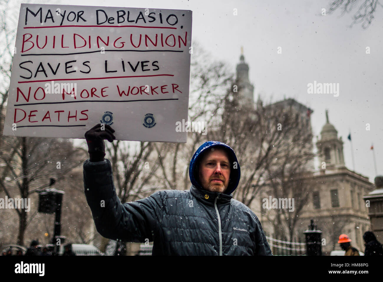 New York City, USA. 31st Jan, 2017. Over 30,000 members of New York ...