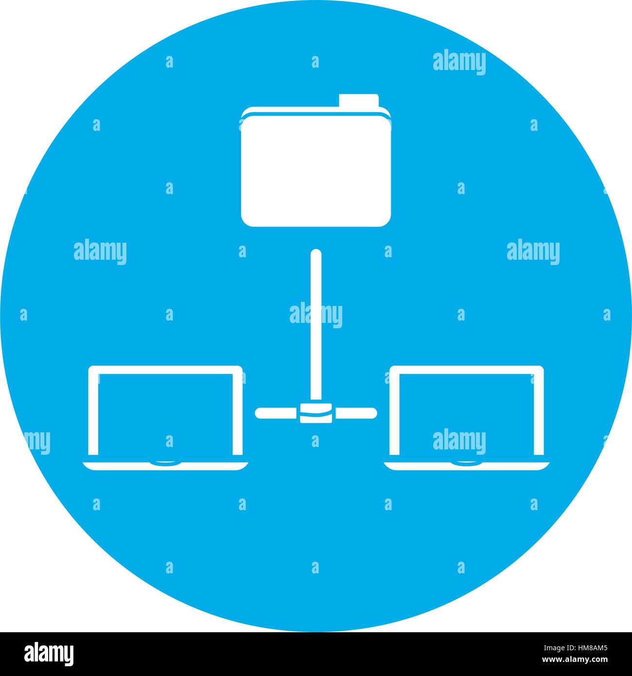 data center storage two tone button icon image vector illustration ...