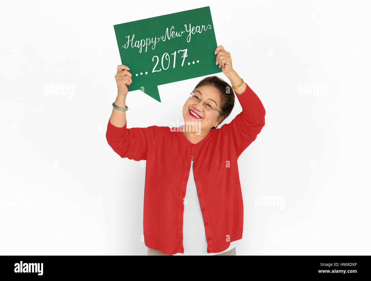 Happy New Year 2017 Concept Stock Photo