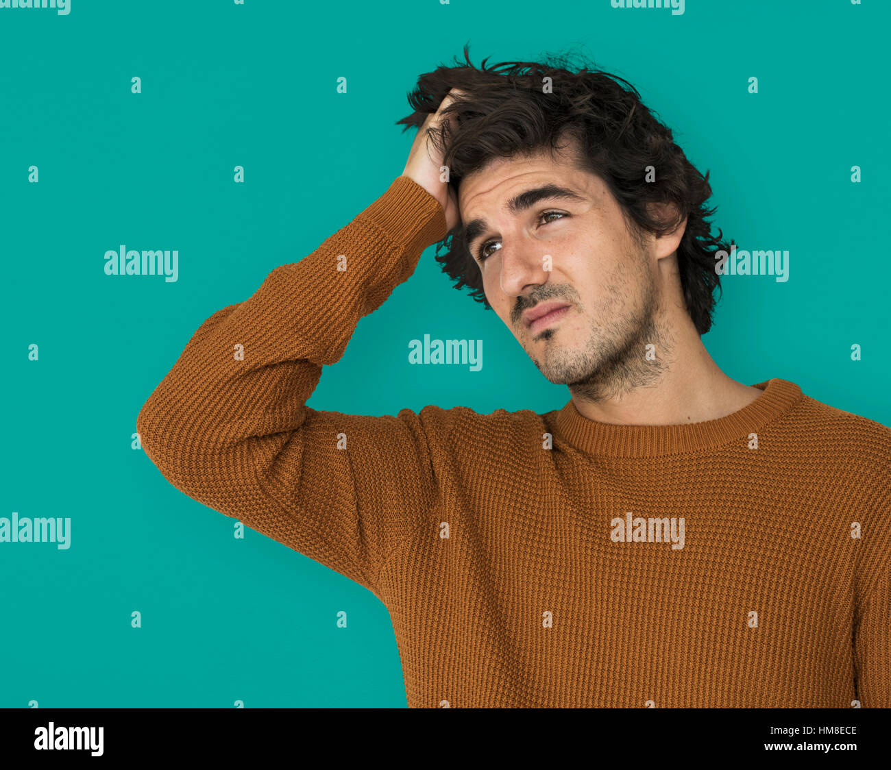 Stressed Failure Problem Sick Stress Unhappy Concept Stock Photo - Alamy
