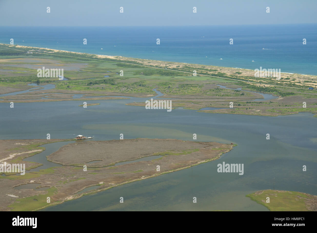 Outer Banks Sound Side North Carolina Stock Photo Alamy
