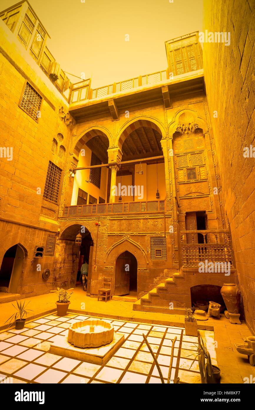 Bait Zinab Khaton An Old Arabic House City Of Cairo Egypt