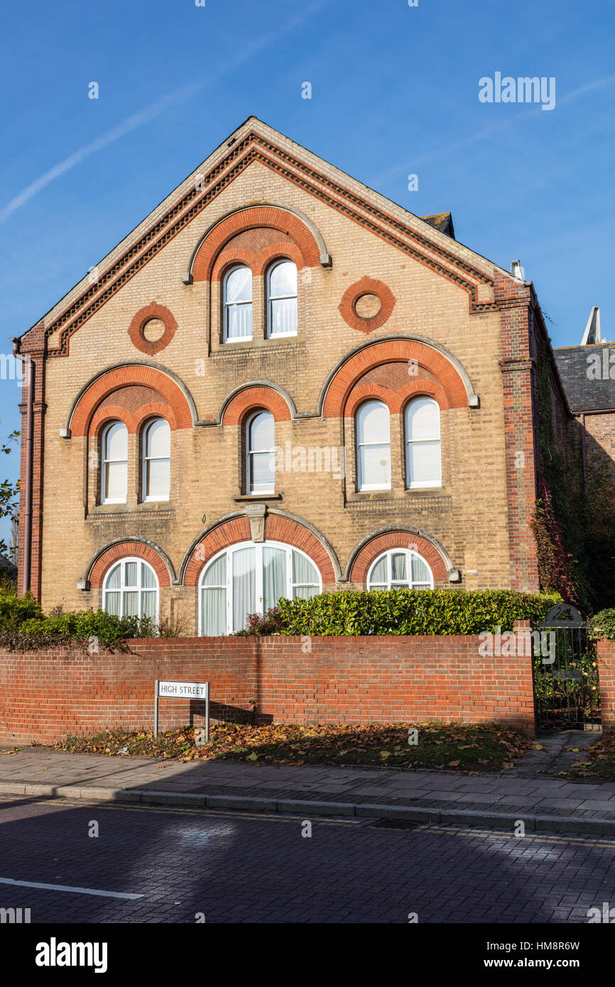 Large oast house and Maltings, converted into housing, Hadlow, Kent, UK