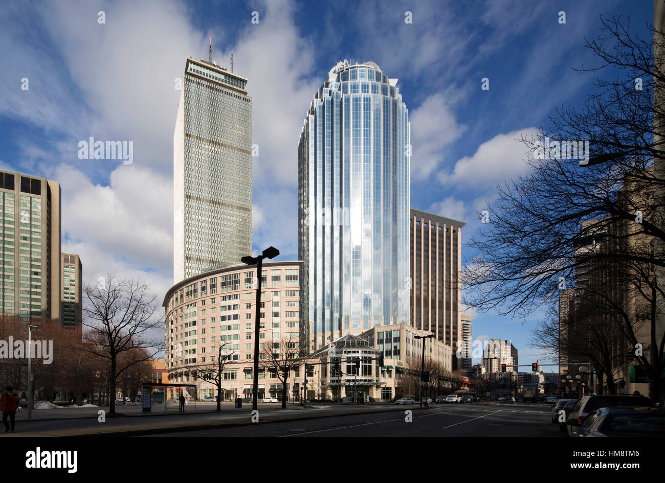 111 Huntington Avenue office building, with Prudential center behind
