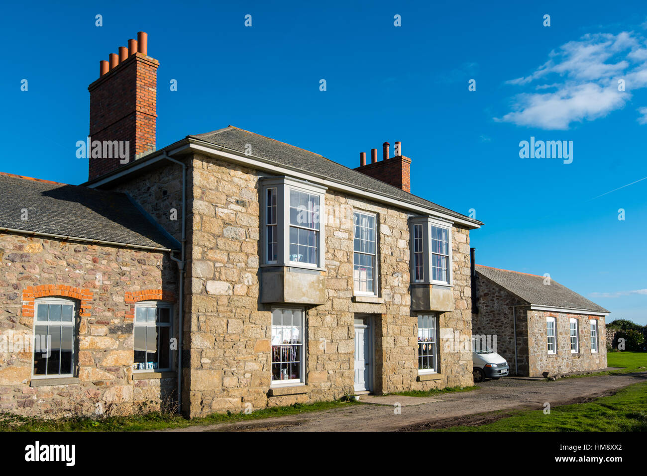 The Count House at Botallack Mine, Cornwall Stock Photo