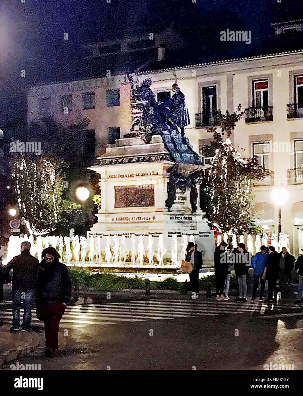 Plaza Isabel La Católica Stock Photo - Alamy