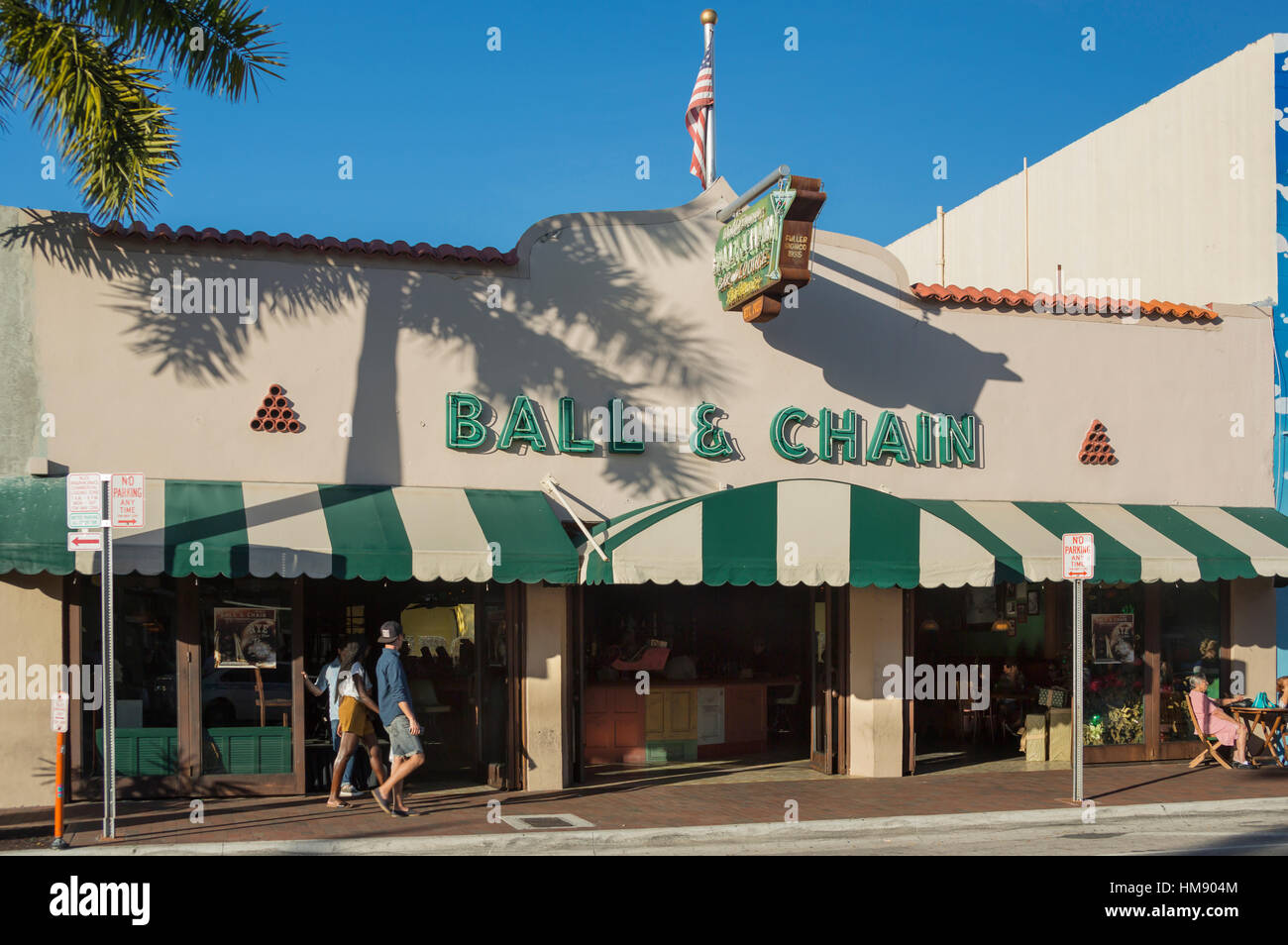 BALL AND CHAIN HISTORIC DANCE CLUB EIGHTH STREET LITTLE HAVANA MIAMI